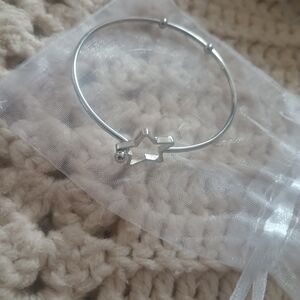 Stunning Silver Star Bracelet